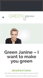 Mobile Screenshot of janine-steeger.de